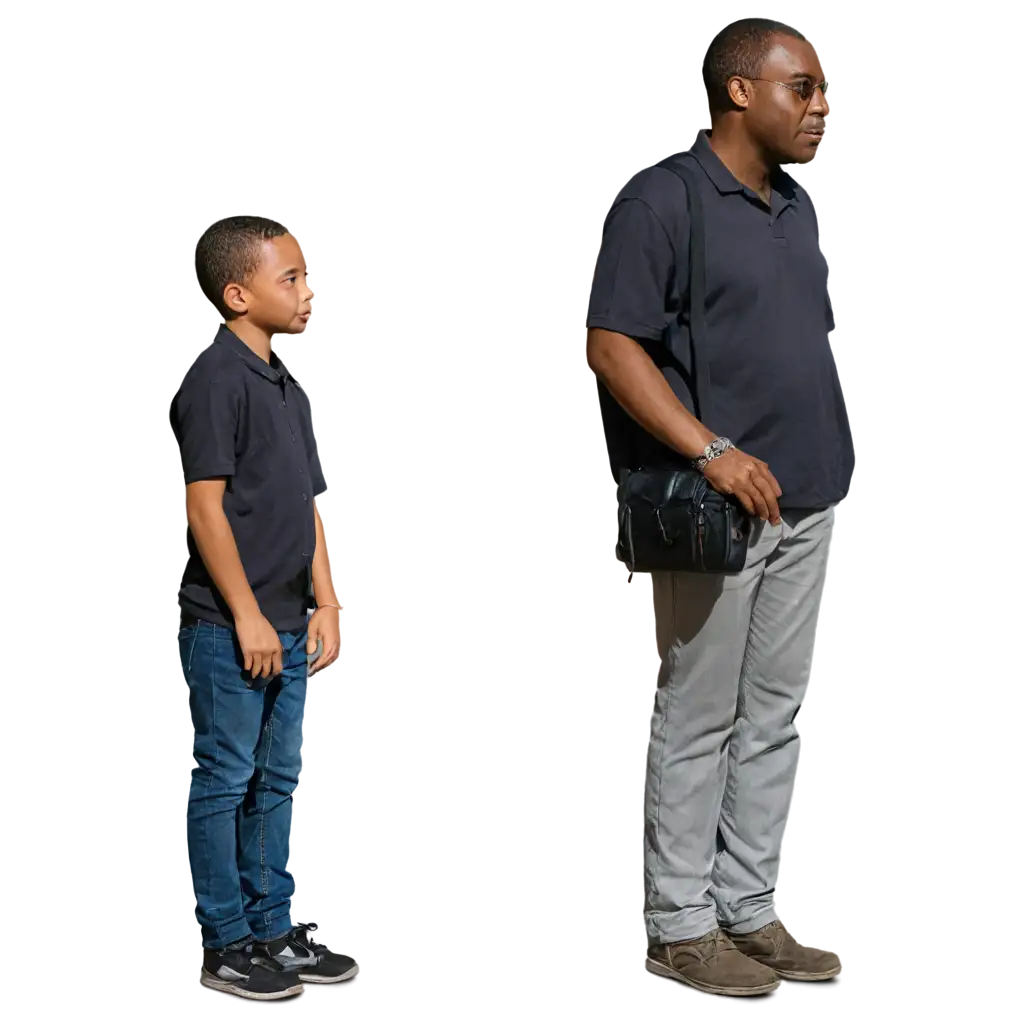 HighQuality-PNG-Image-of-a-Black-Father-Standing-in-Front-of-His-Son