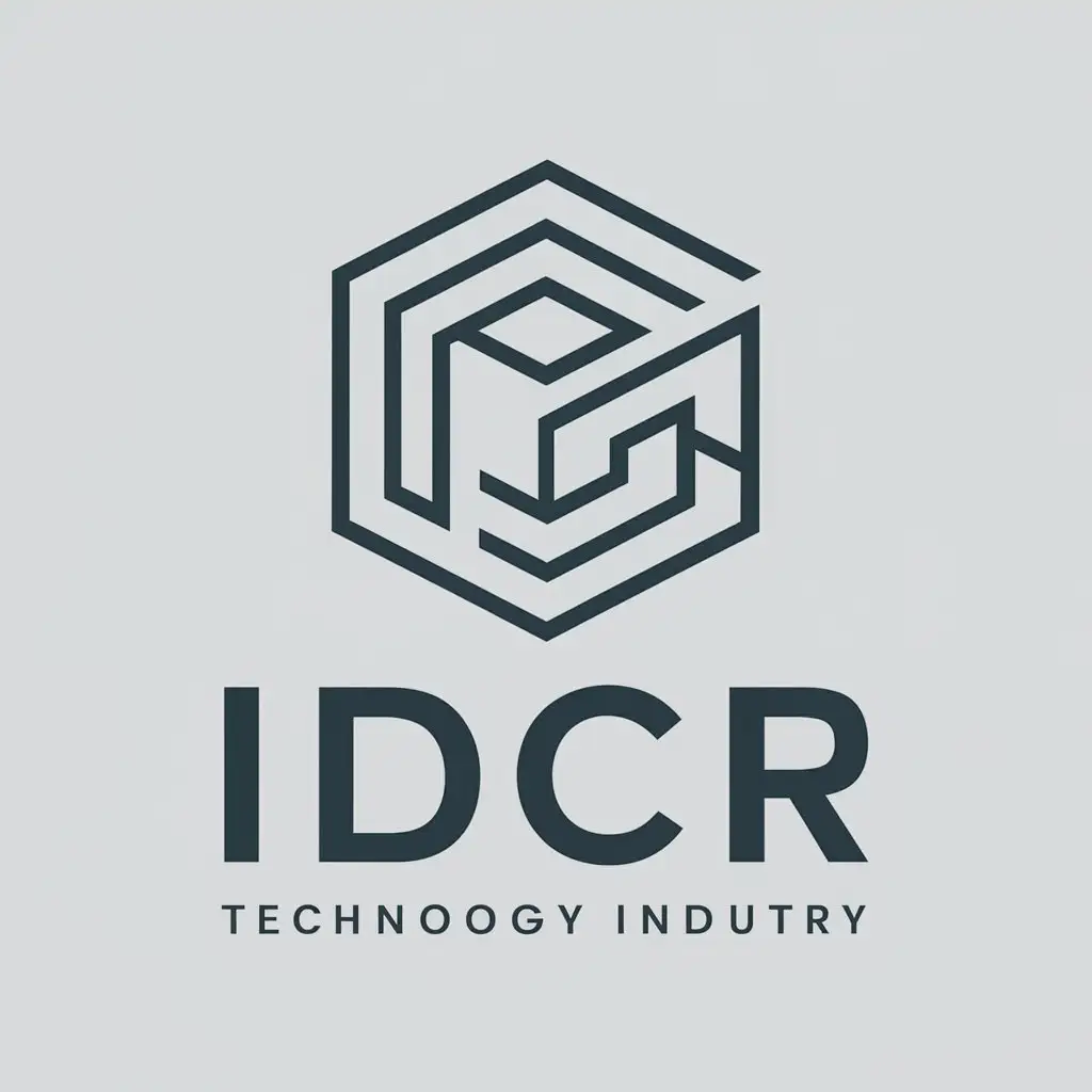 LOGO-Design-For-IDCR-IndustryInspired-Vector-Logo-for-Technology-Sector