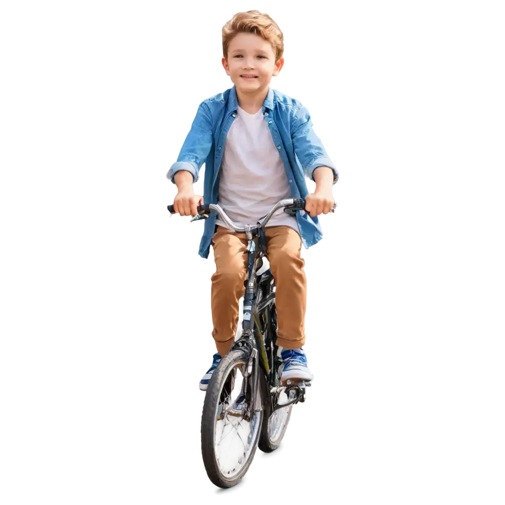 SEOOptimized-PNG-Image-Cute-Boy-Riding-a-Cycle