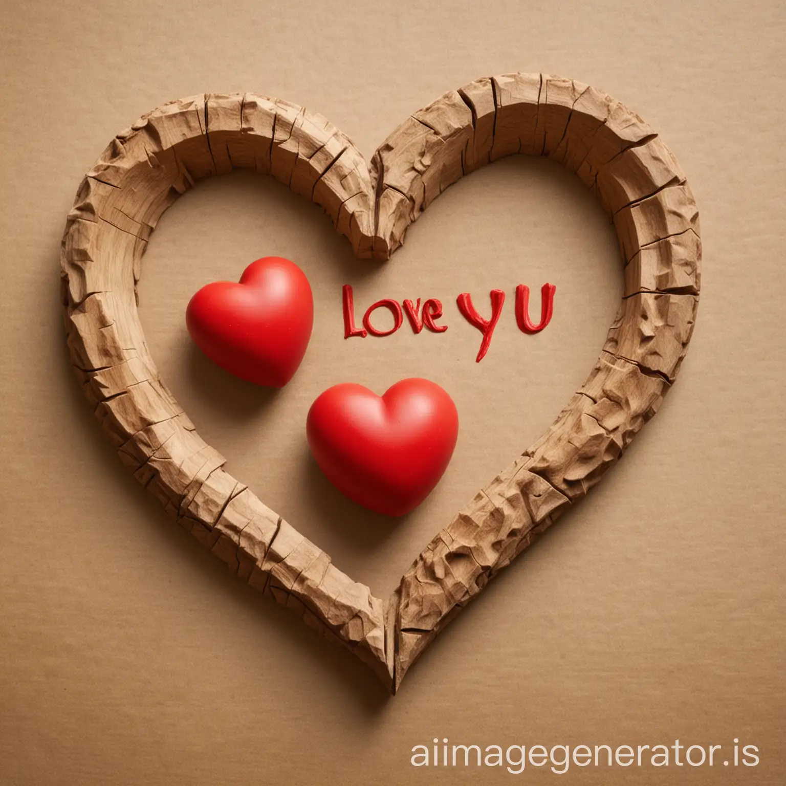 Two-Merging-Red-Hearts-with-I-LOVE-YOU-Carving