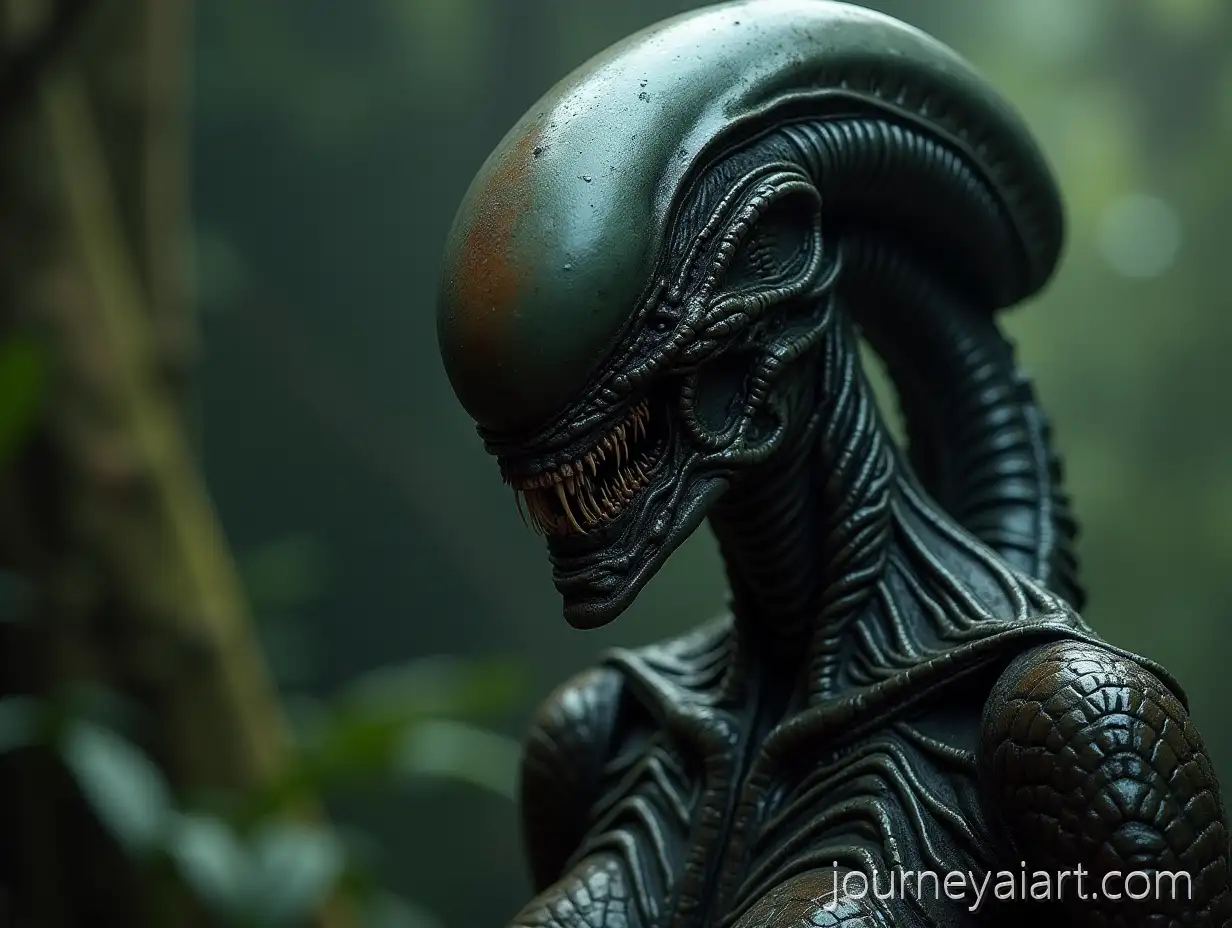 Xenomorph-Woman-Futuristic-Alien-Creature-in-a-Dark-SciFi-Setting