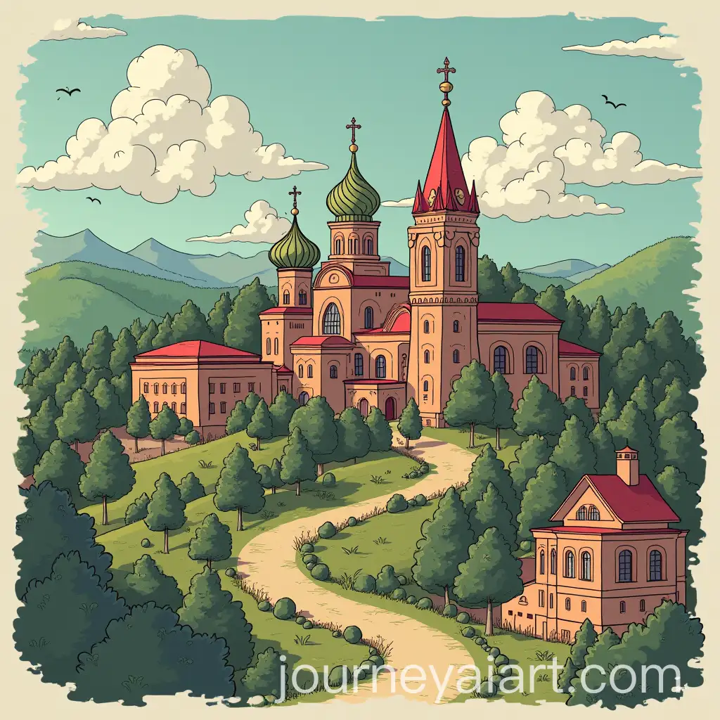 Cityscape-of-Kamianske-Transformed-into-Animal-Art
