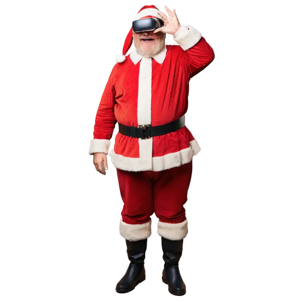 One-Fat-Jolly-Santa-Wearing-a-VR-Headset-PNG-Image-for-Festive-Virtual-Reality-Experience