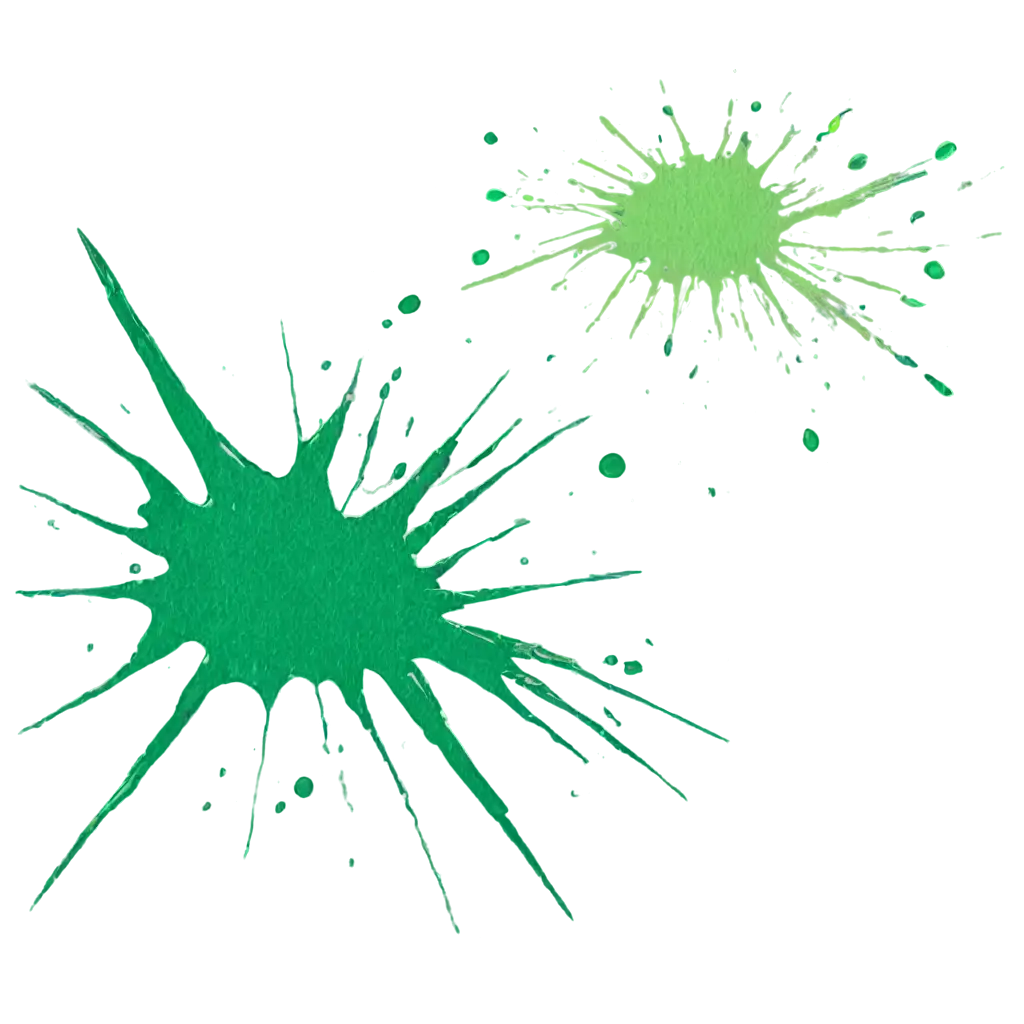 Green-Splatters-and-Paint-Sprays-PNG-Image-for-Dynamic-Design-Projects