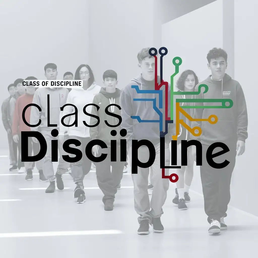 LOGO Design for Class of Discipline Group of Teenagers with Technology Industry Theme