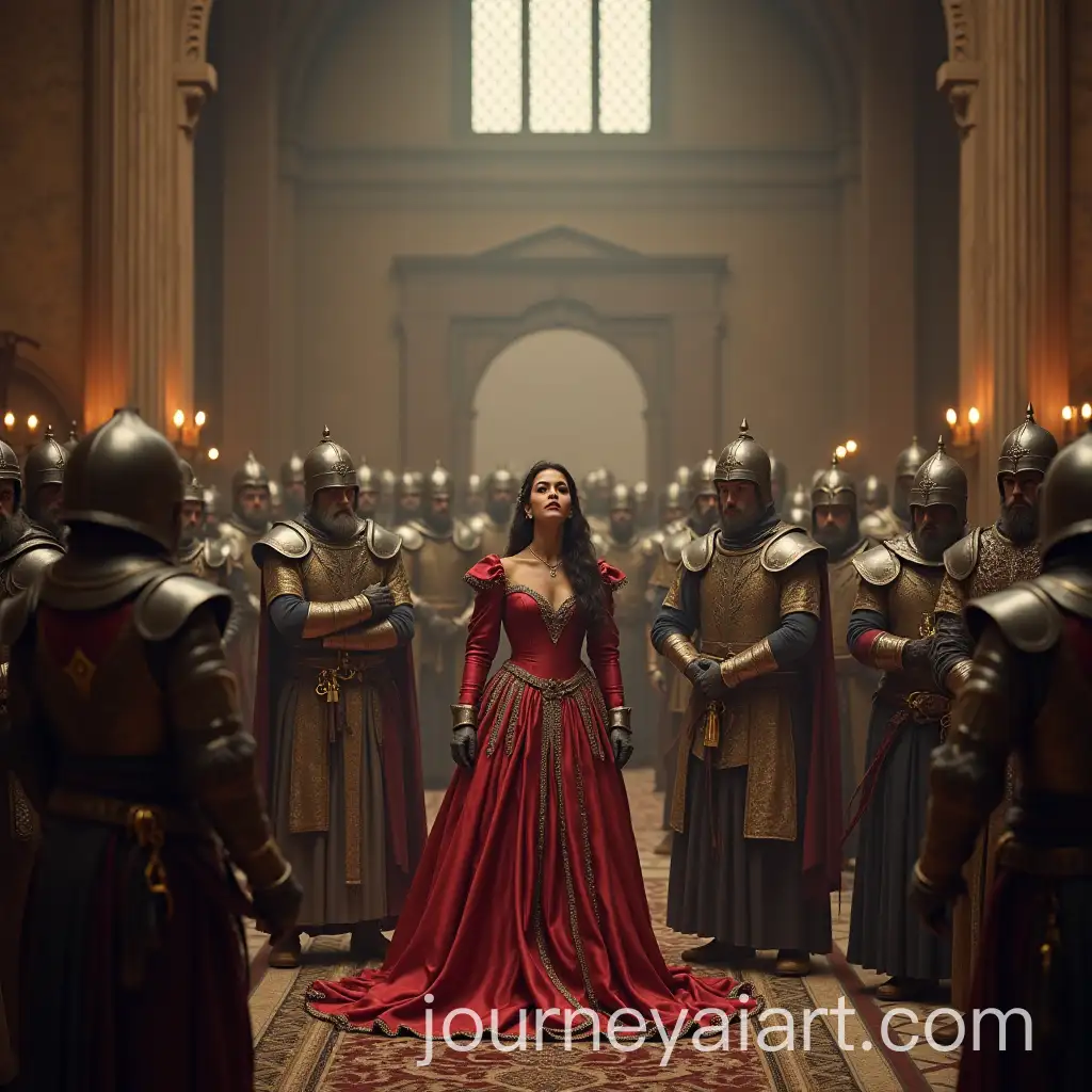 Medieval-Princesses-and-War-Leaders-in-a-Grand-Palace