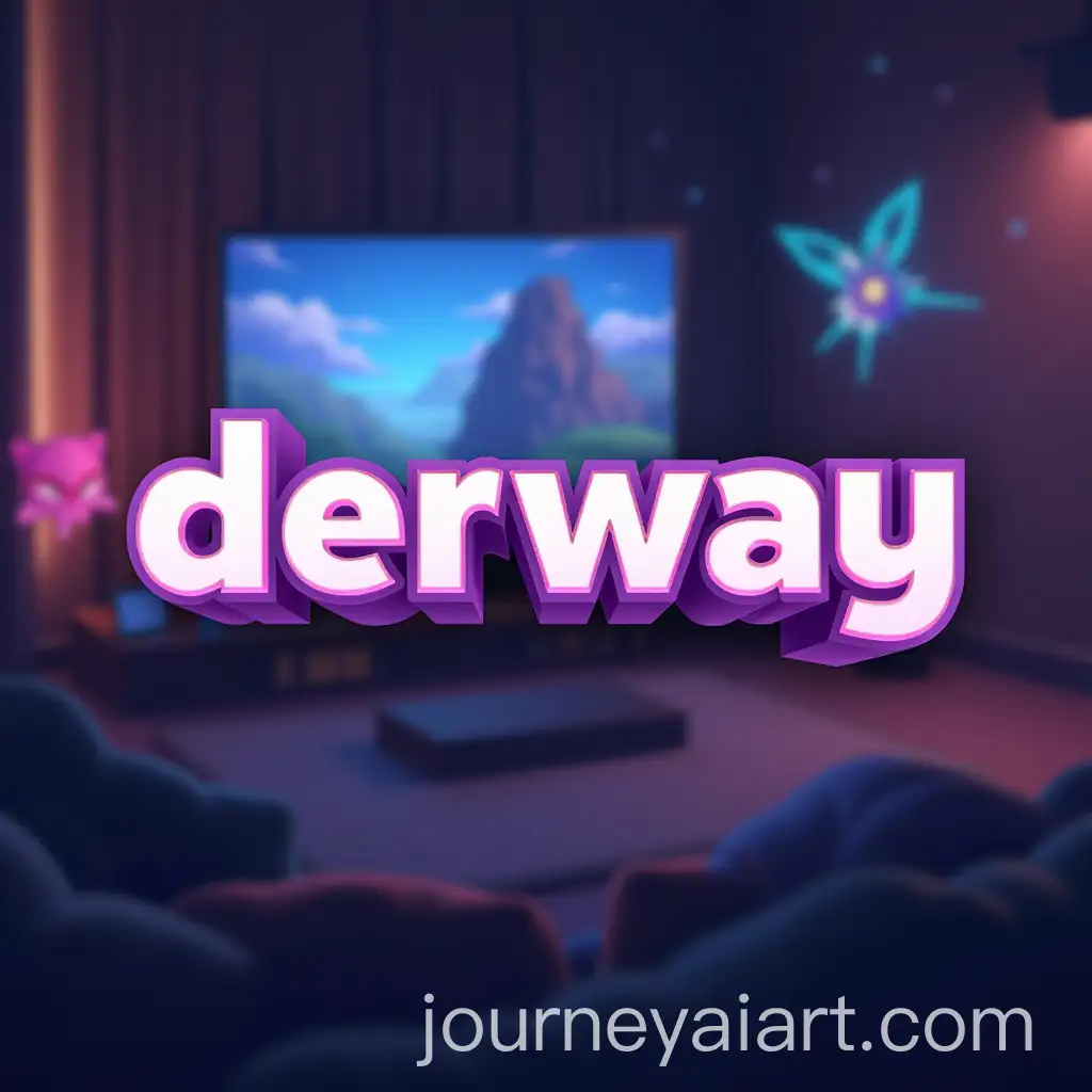 Anime-and-Video-Games-Twitch-Banner-with-3D-Typography-Derway