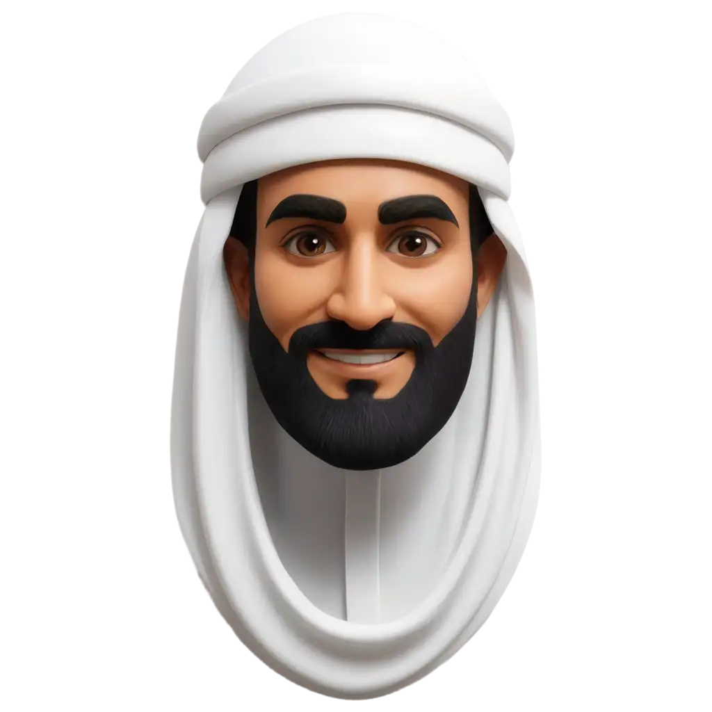 Sheikh-Character-Icon-PNG-HighQuality-Transparent-Image-for-Versatile-Use