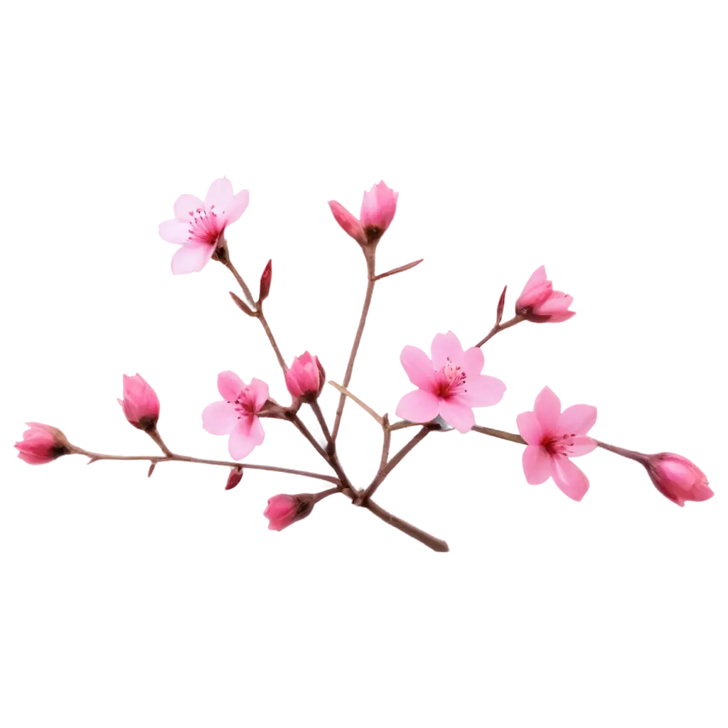 Little-Pink-Flowers-PNG-Image-HighQuality-Transparent-Background-for-Various-Uses