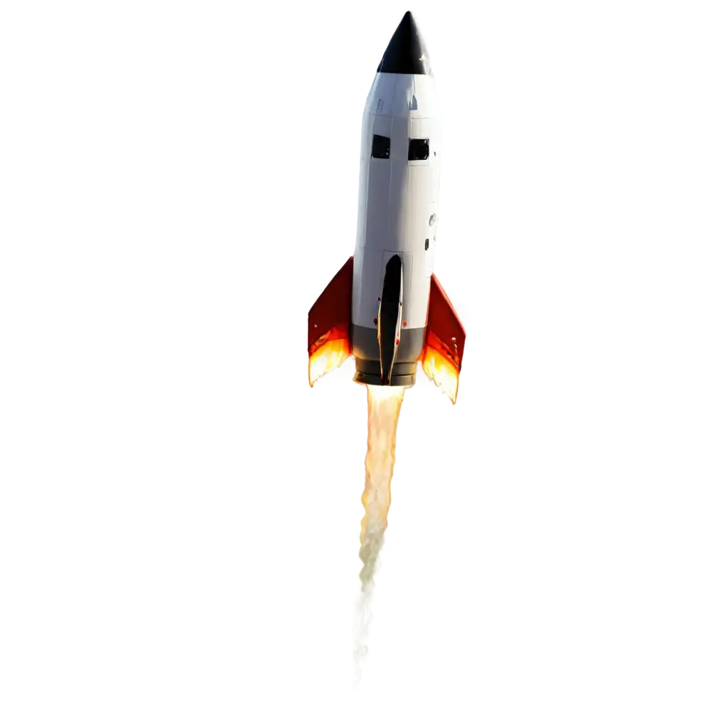 Small-Rocket-PNG-Miniature-Rocket-Illustration-for-Spacethemed-Designs