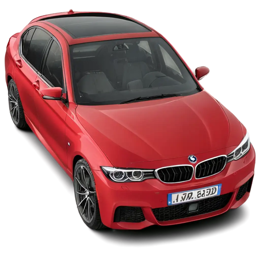 HighQuality-BMW-Red-Color-PNG-Image-Without-Logo-for-Creative-Projects