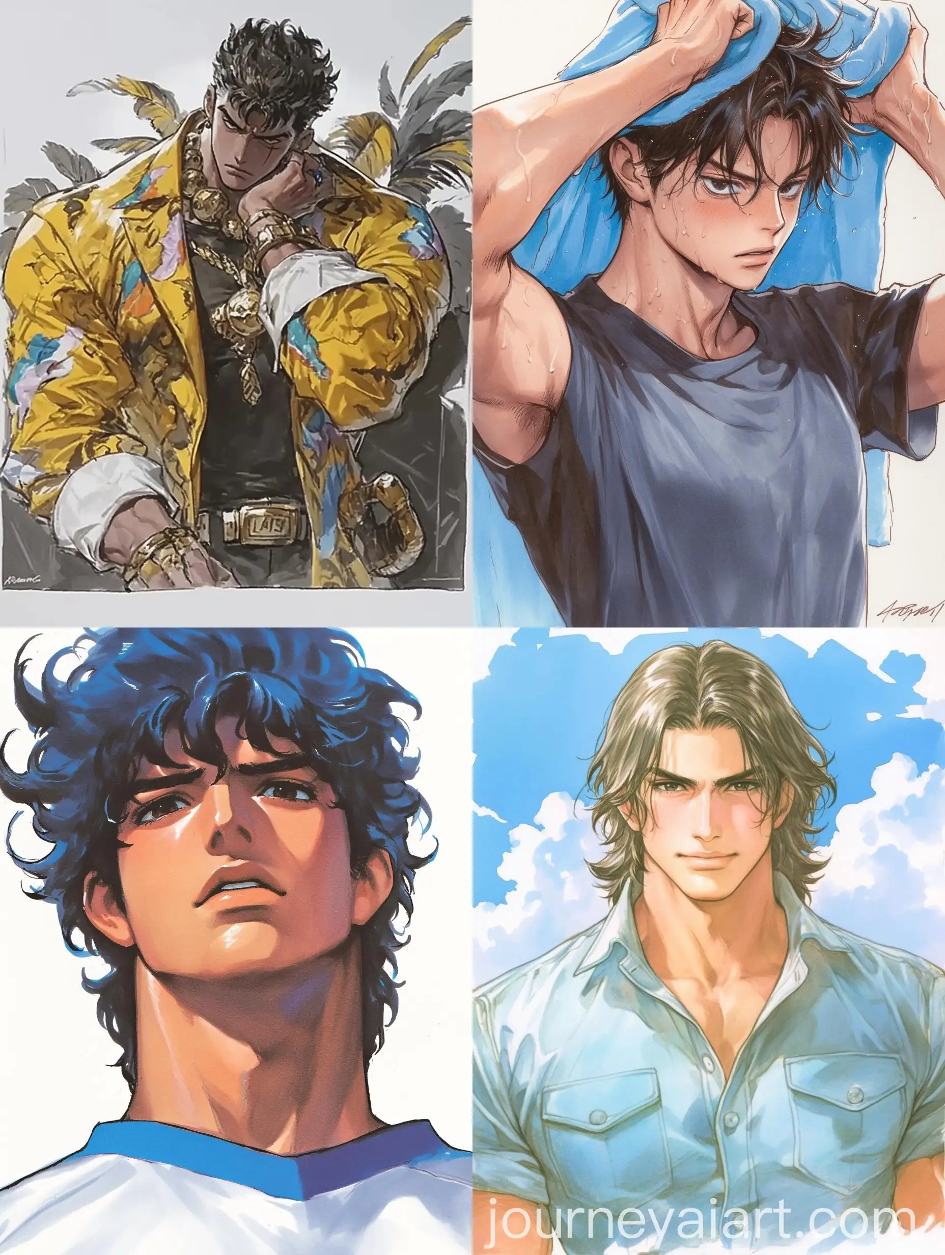 Manga-Style-Character-with-Black-Hair-Inspired-by-Eiichiro-Odas-One-Piece