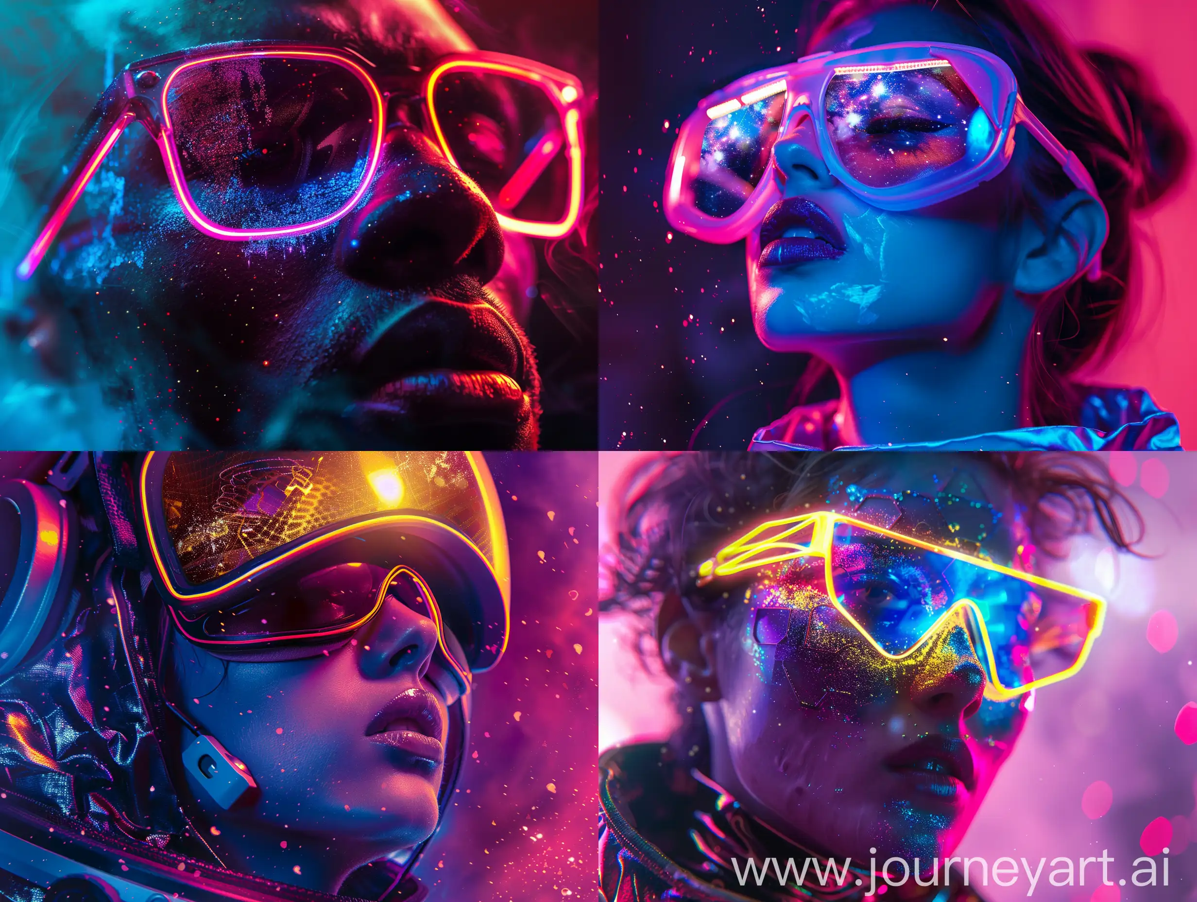 Neon-Glasses-Space-Heroes-Advertising-Photography