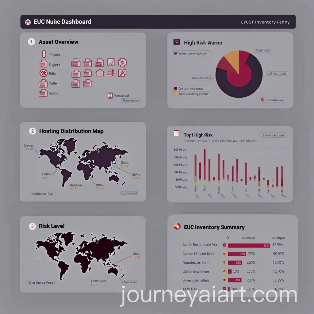 Modern-EUC-Inventory-Dashboard-with-Gray-Maroon-Purple-Theme