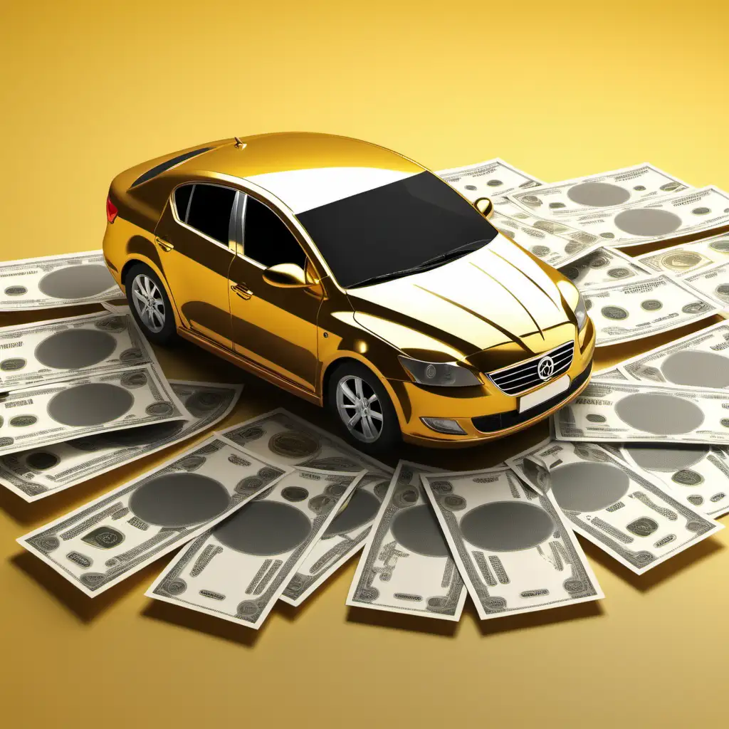 Luxurious-Golden-Lottery-Prizes-with-Expensive-Cars-and-Cash