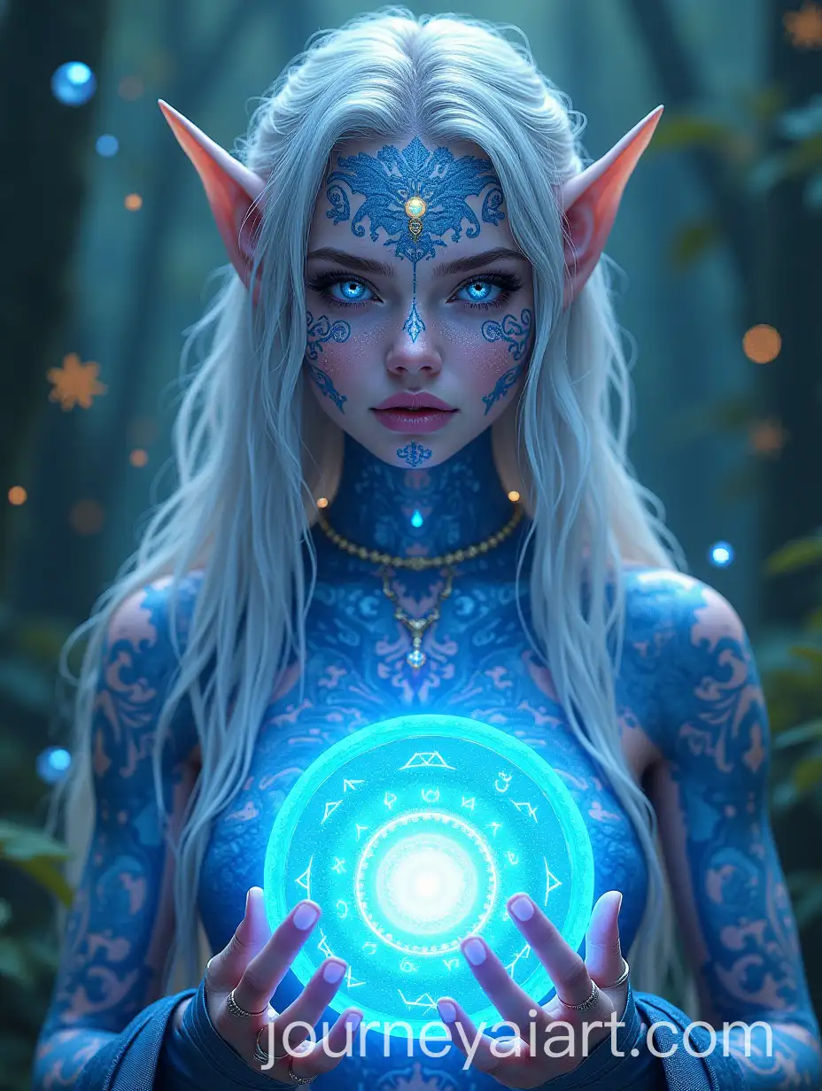 Cosmic-ShamanessAI-Art-Prompt-Expansion-with-Glowing-Neural-Tattoos-in-Enchanted-Cyber-Forest