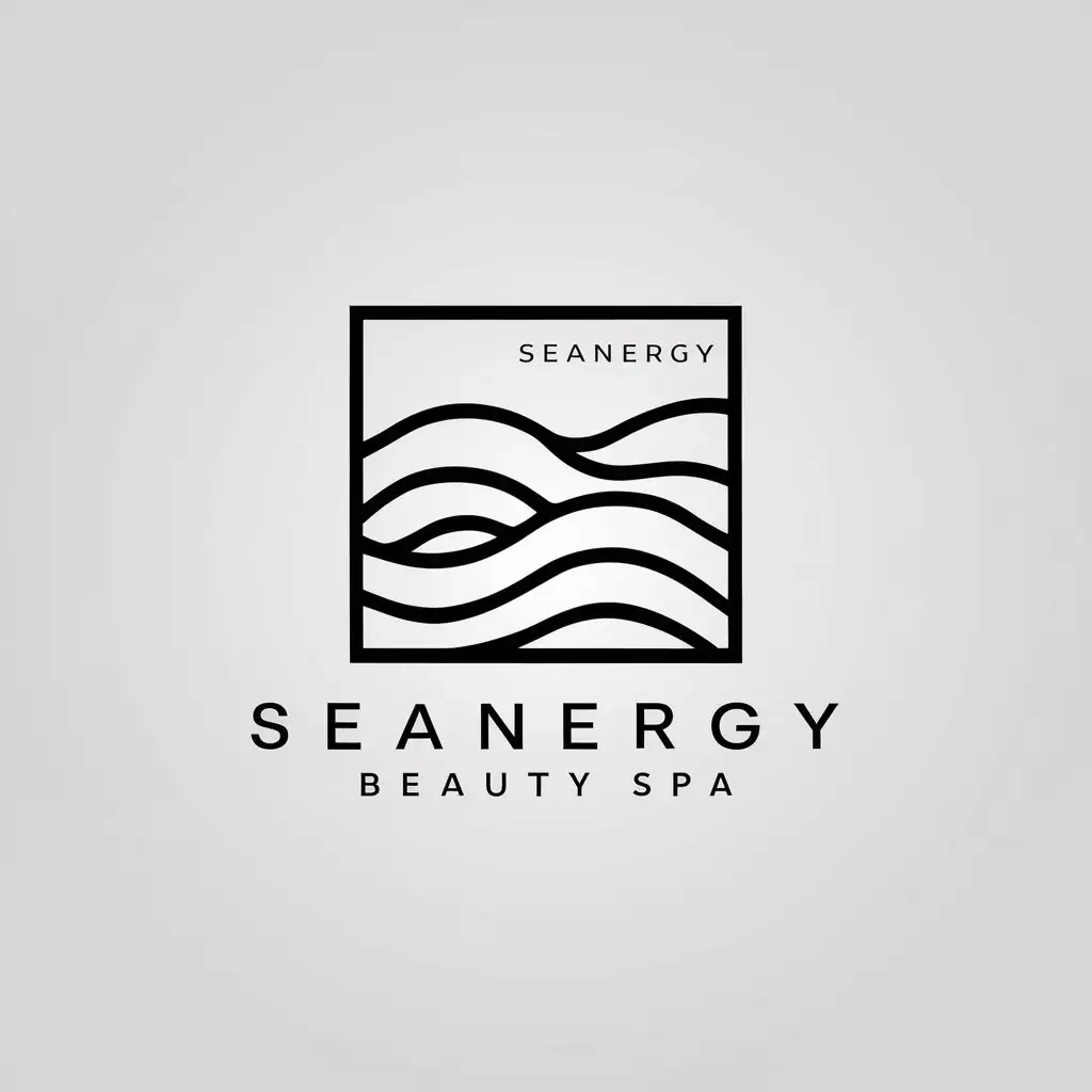 LOGO-Design-for-Seanergy-WaveInspired-Square-in-Minimalistic-Style-for-Beauty-Spa-Industry