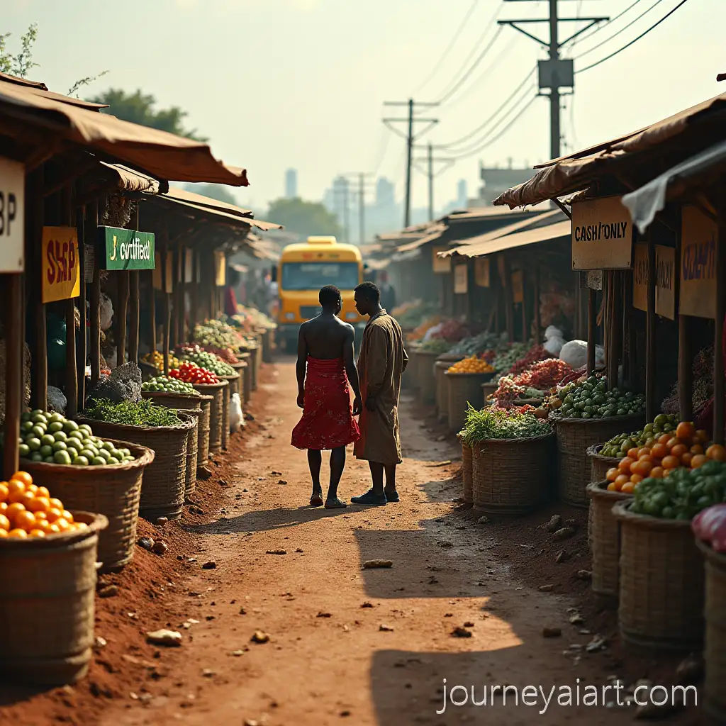 Chaotic-Kenyan-Street-MarketKenyan-street-market-scene-Vendor-Argument-Amidst-Overcrowded-Stalls-and-Urban-Backdrop