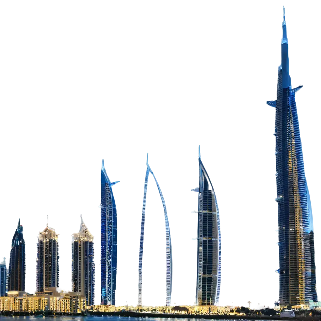 HighQuality-PNG-Image-of-UAE-Buildings-Enhancing-Clarity-and-Detail