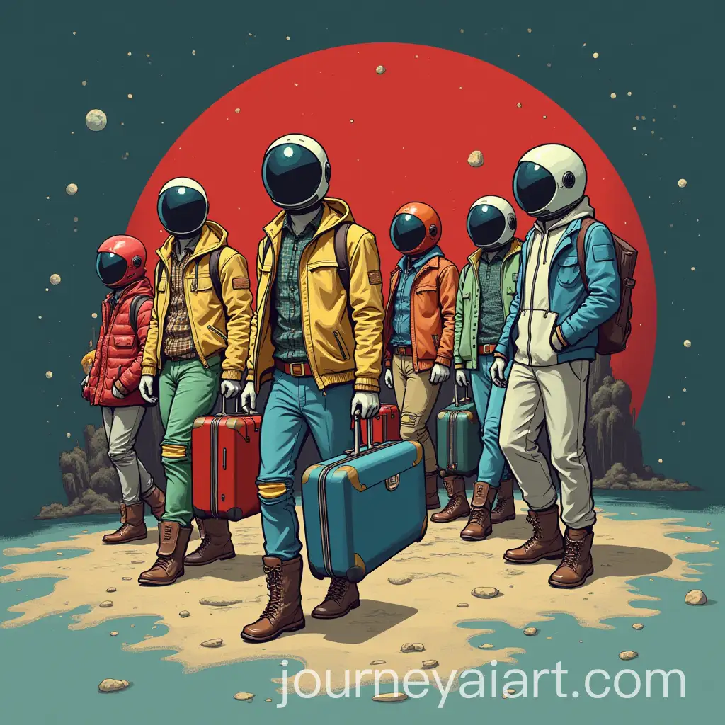 Futuristic-Space-Travelers-at-an-Airport-with-Lost-Luggage
