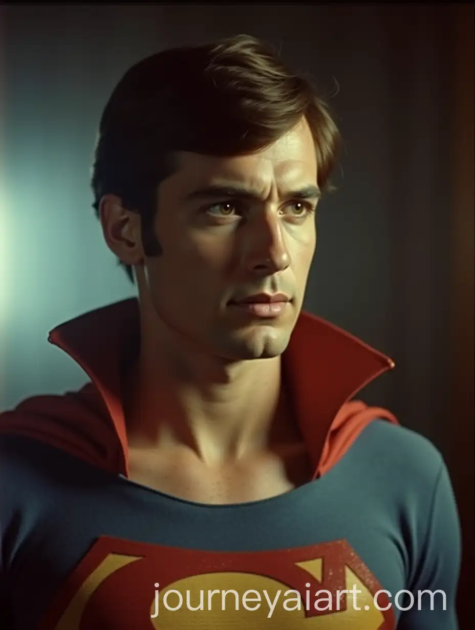 Mark-Grayson-as-a-1970s-Retro-Superhero-in-Vintage-Costume