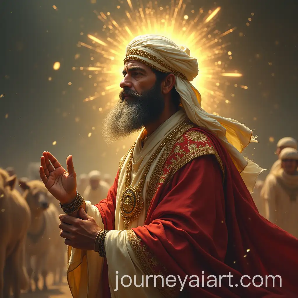 AI-Image-Prompt-ExpansionProphet-Solomon-Commanding-the-Winds-Jinn-and-Animals