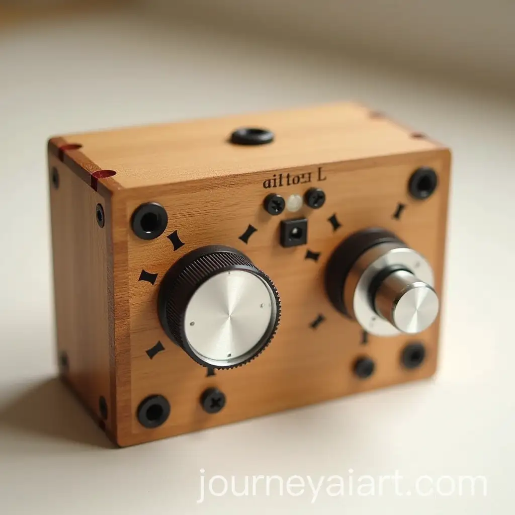 Wooden-DIY-Control-Box-with-Rotary-Encoders-and-Mode-Buttons