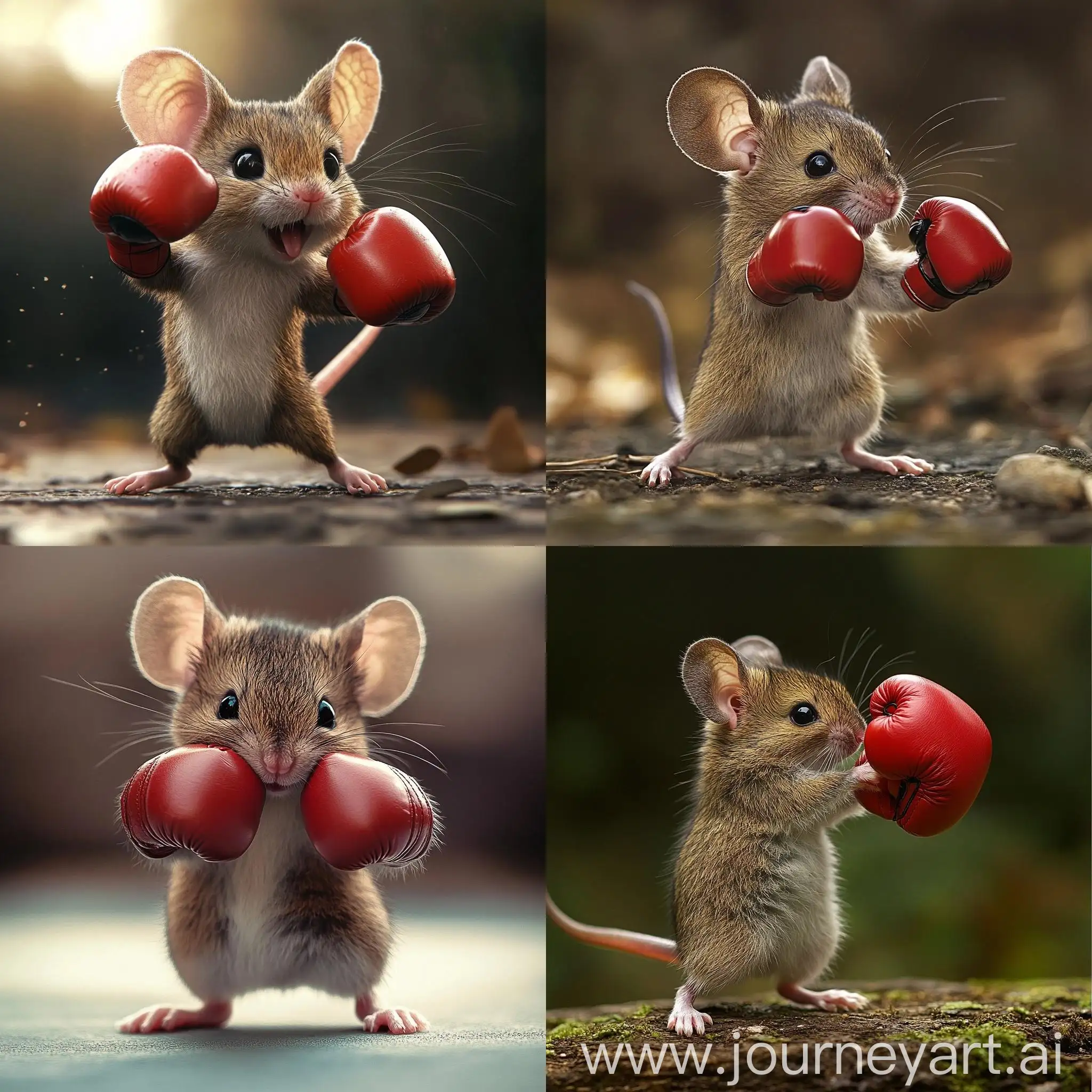 Adorable-Mouse-Boxing-in-a-Playful-Display