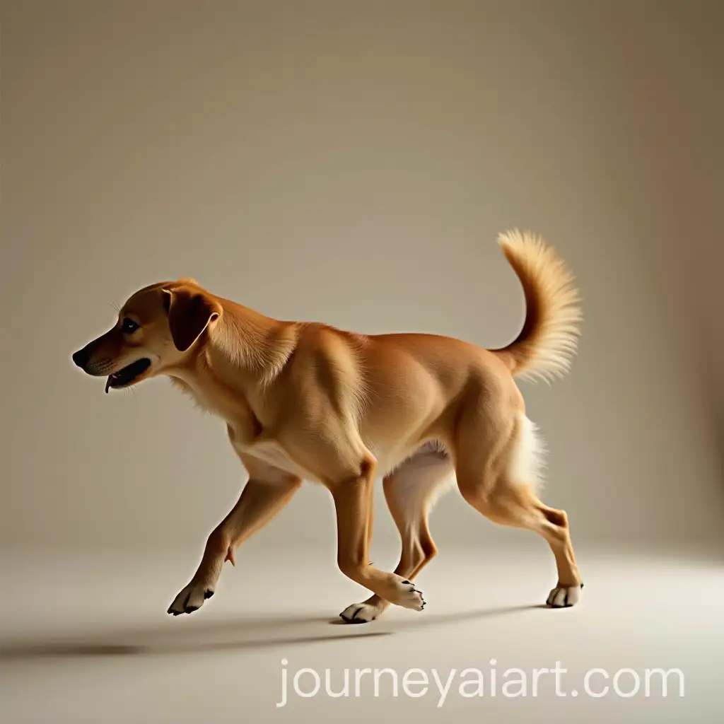 Dog-Walking-on-Two-Feet-in-a-Playful-Pose