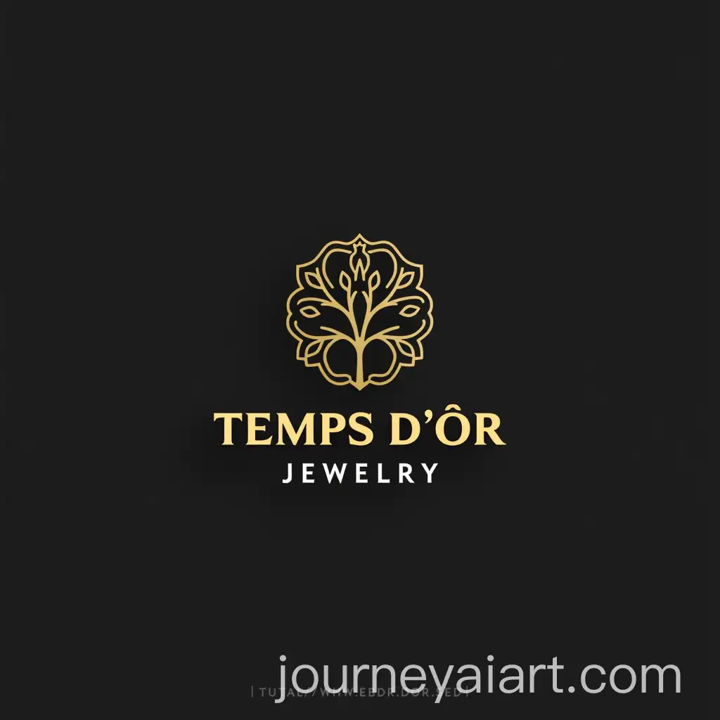 Elegant-and-Luxurious-Logo-Design-for-Temps-Dor-Jewelry