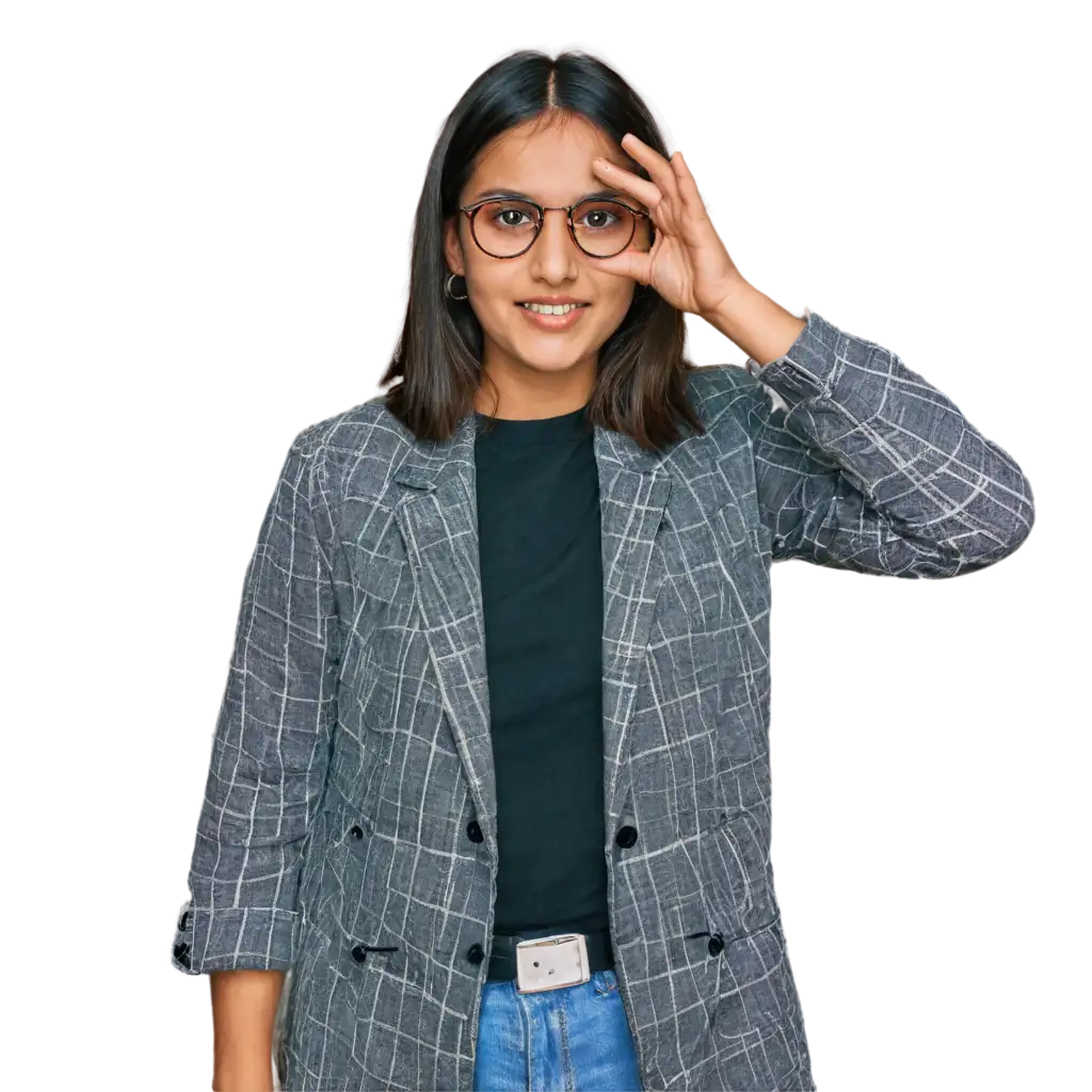 Indian-Young-Girl-Holding-Eyewear-in-Hand-PNG-Image-for-Various-Creative-Applications