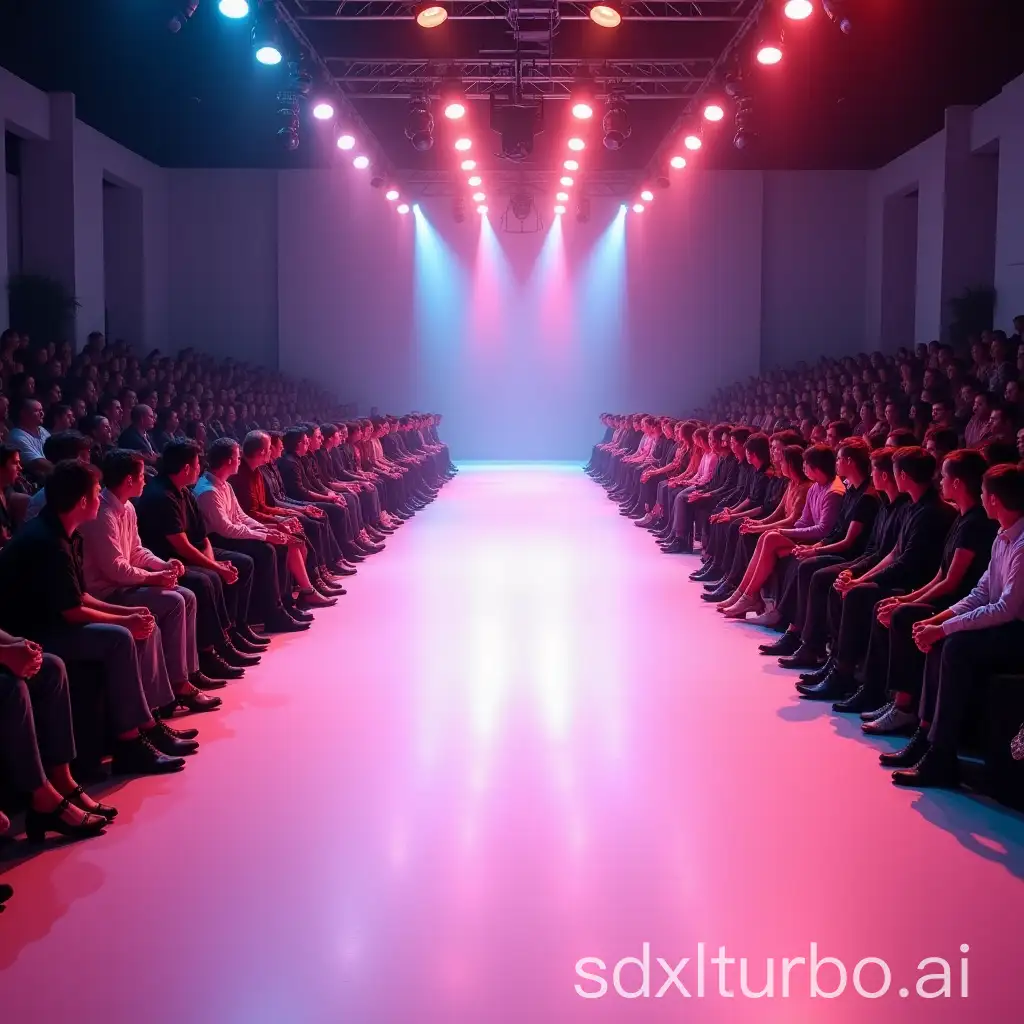 Vibrant-Fashion-Runway-Scene-with-Engaged-Audience