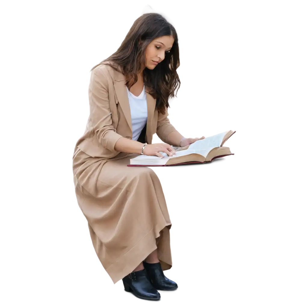 Woman-Reading-the-Bible-PNG-Image-Inspirational-Illustration-of-Faith