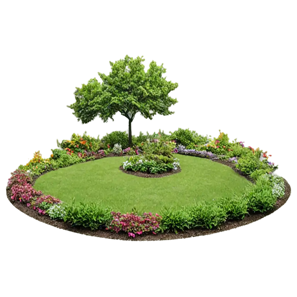 HighQuality-Garden-PNG-Image-for-Seamless-Design-and-Versatile-Use