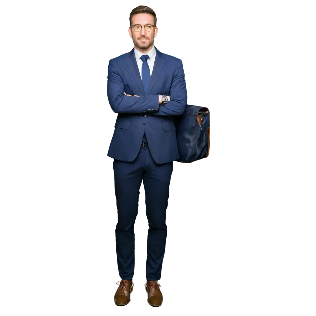 Intelligent-Man-Portrait-PNG-A-Smart-Salesman-Image-for-Your-Creative-Needs