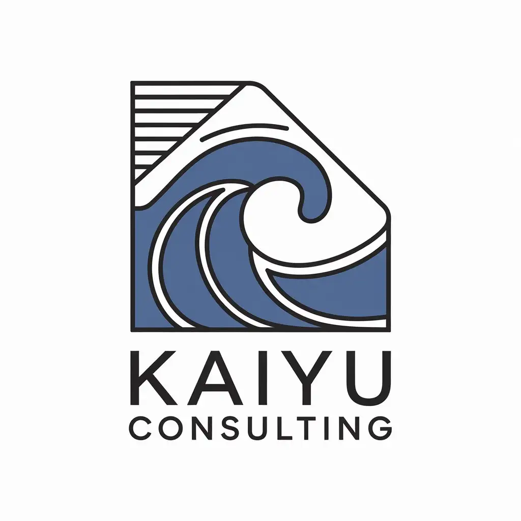 a vector logo design,with the text "KAIYU CONSULTING", main symbol:KAIYU,Minimalistic,be used in Finance industry,clear background