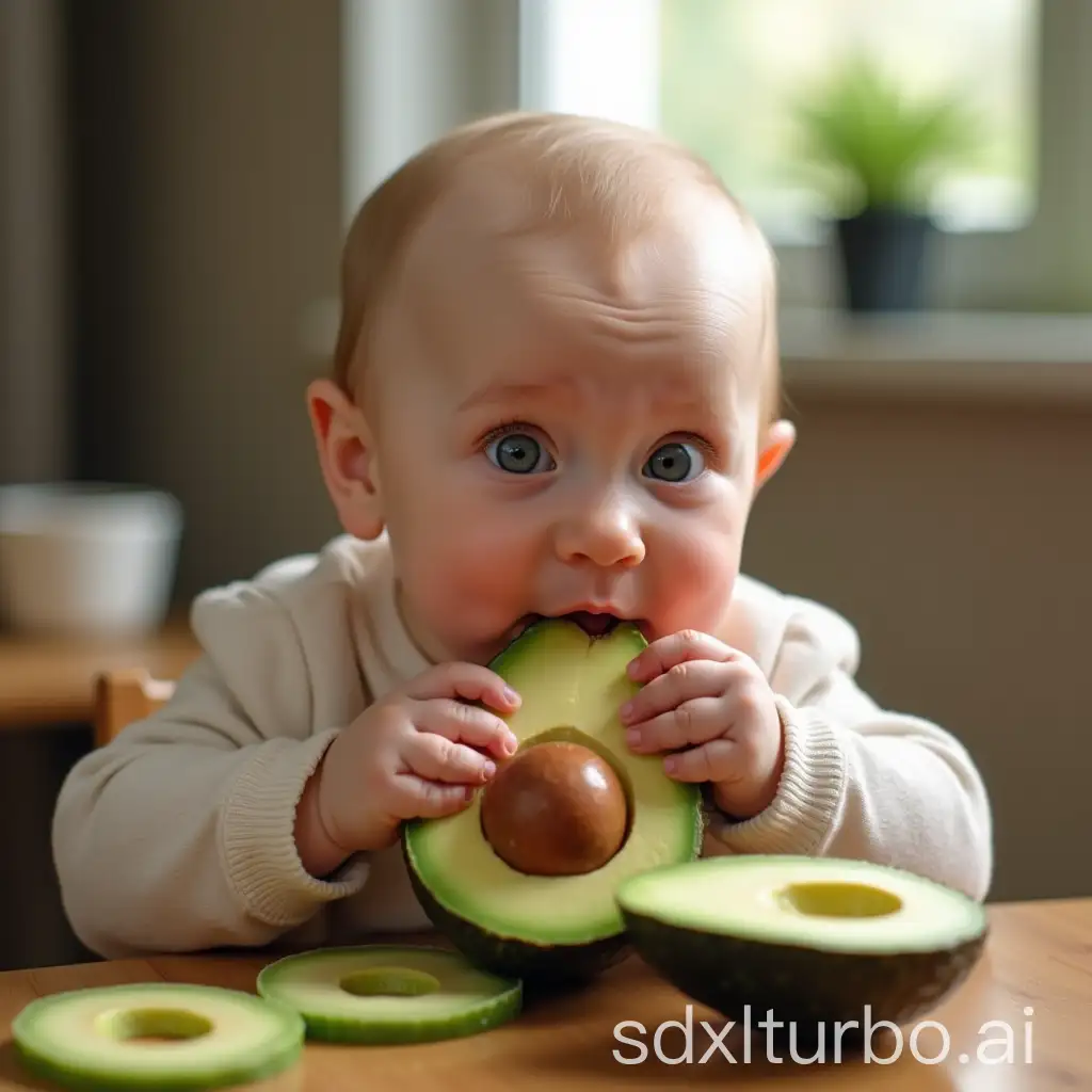 Baby-Putin-Eating-Avocado-in-Tel-Aviv