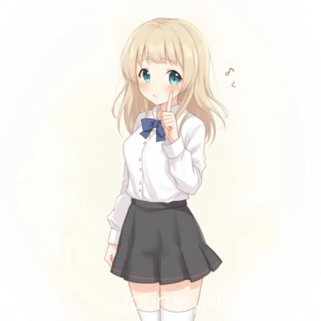 AI-Art-Prompt-ExpansionShy-Girl-in-Anime-Style-with-Blue-Eyes-and-Delicate-Features