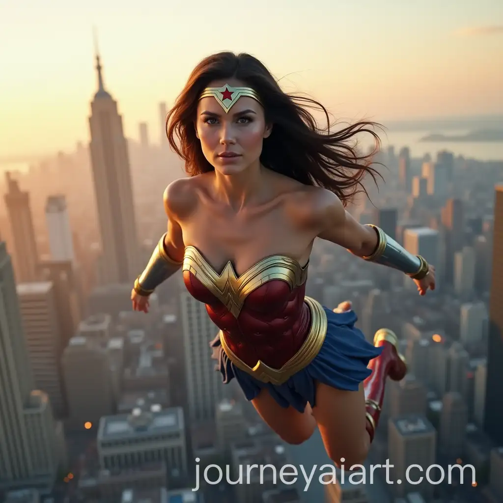 Wonder-Woman-Soaring-Above-the-City-in-HyperRealistic-Cinematic-Style