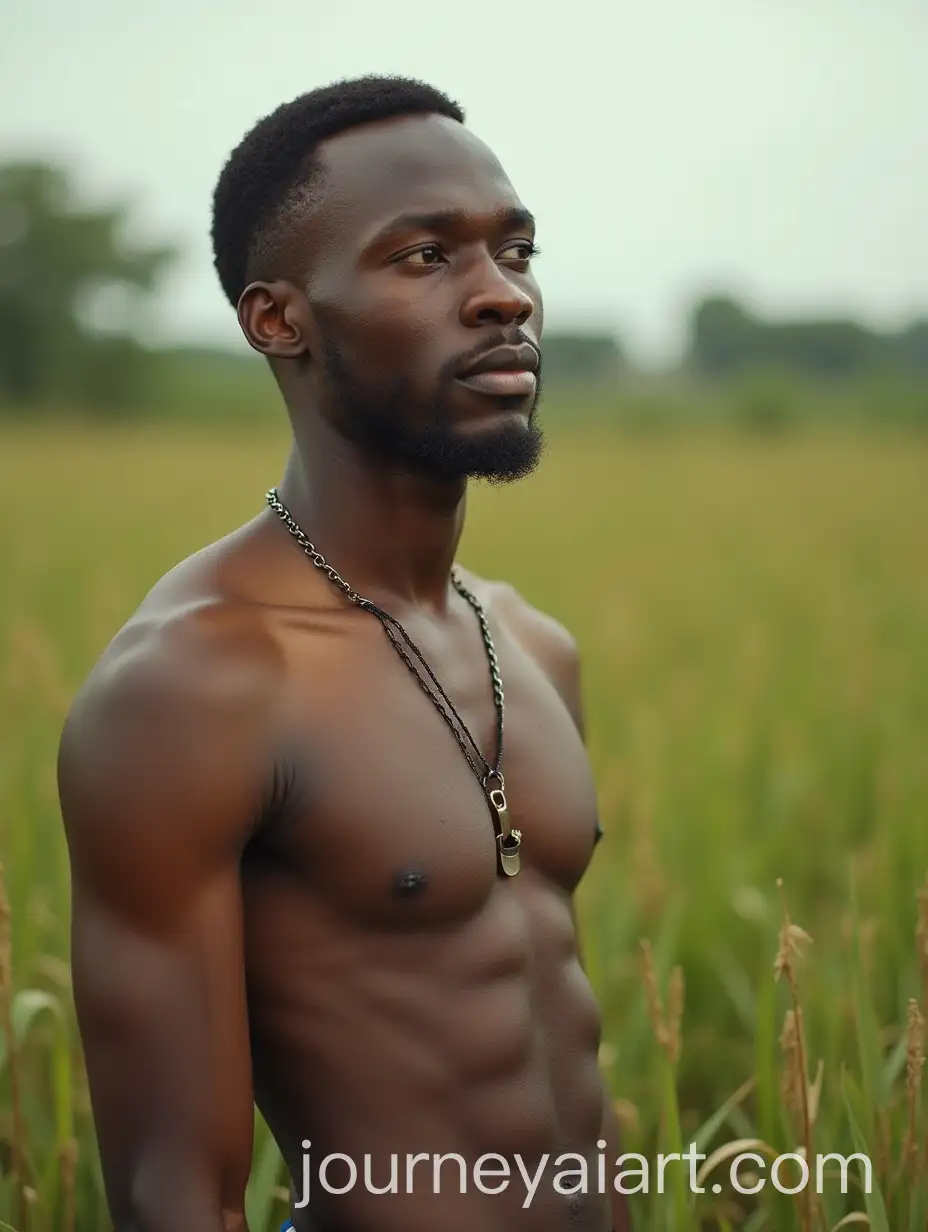 Young-African-Man-Working-on-a-Plantation