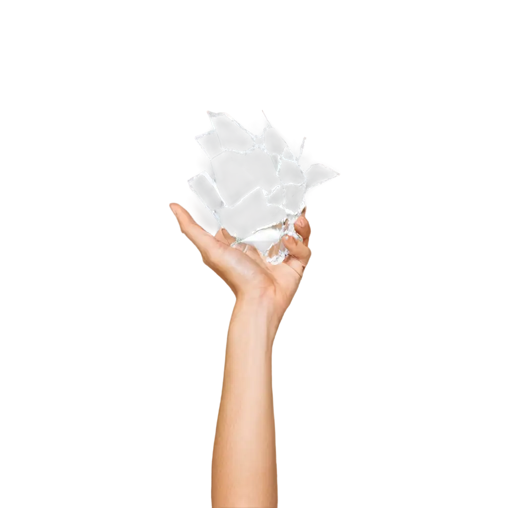 HighQuality-PNG-Image-of-a-Hand-Holding-a-Piece-of-Broken-Glass-for-Creative-Projects