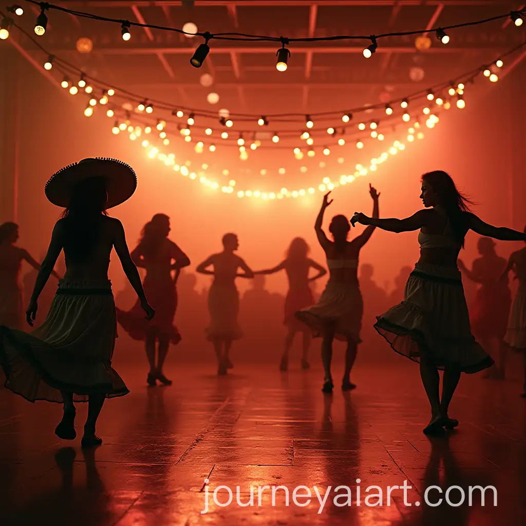 Vibrant-Mexicanthemed-Zumba-Fitness-Class-Scene