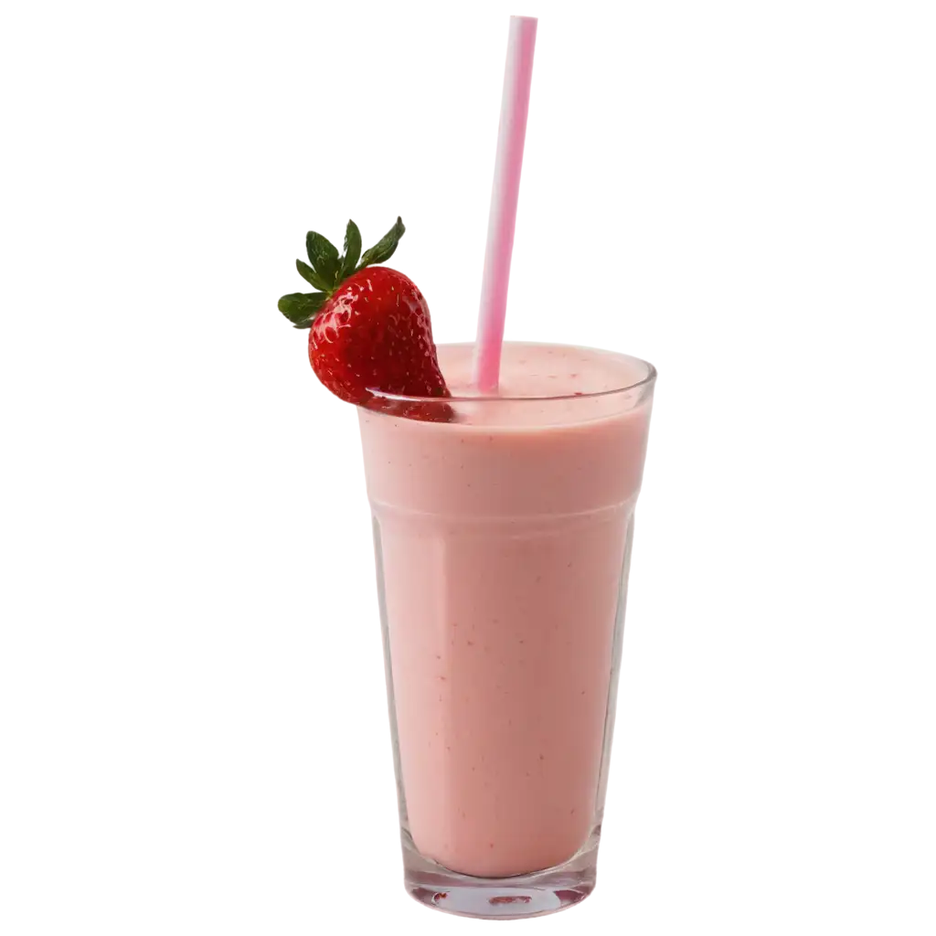 Strawberry-Milkshake-PNG-Refreshingly-Delicious-Digital-Illustration