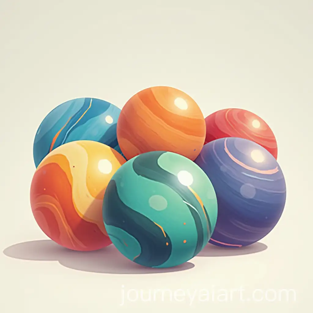 Colorful-Marble-Balls-in-Cartoon-Style