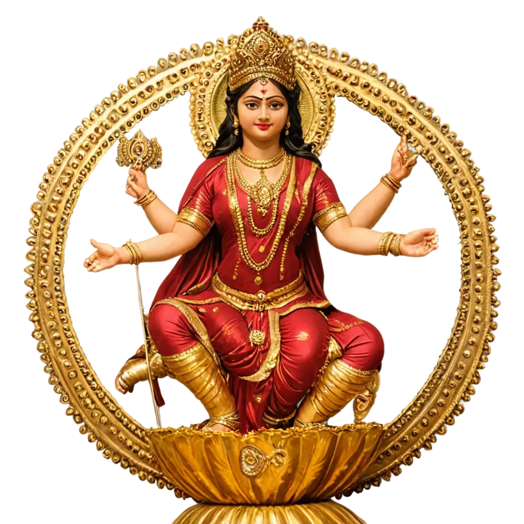 Maa-Durga-PNG-Image-Elevate-Your-Design-Projects-with-HighQuality-Clarity