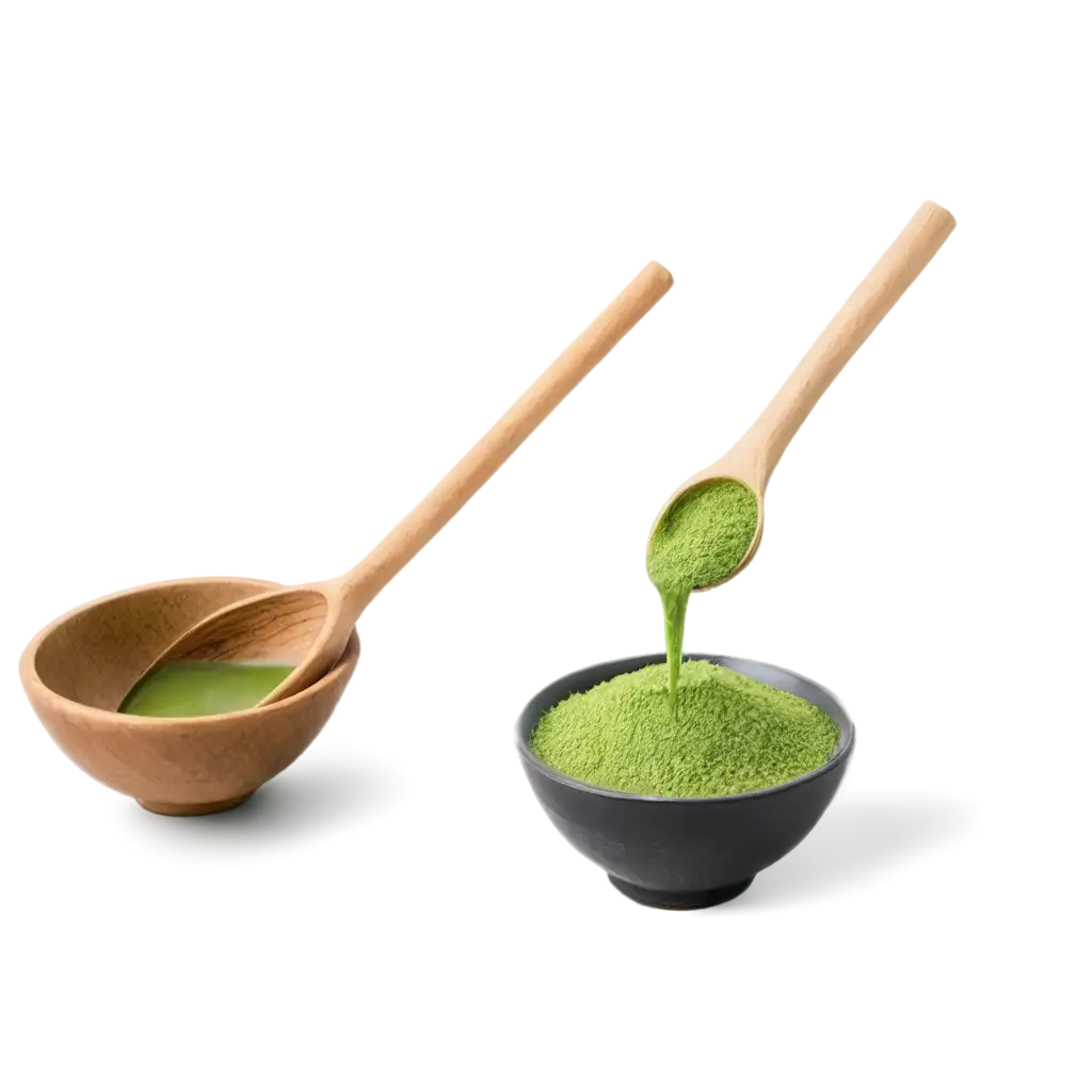 Matcha-Powder-Falling-Into-the-Bowl-PNG-HighQuality-Image-for-Culinary-and-Wellness-Visuals