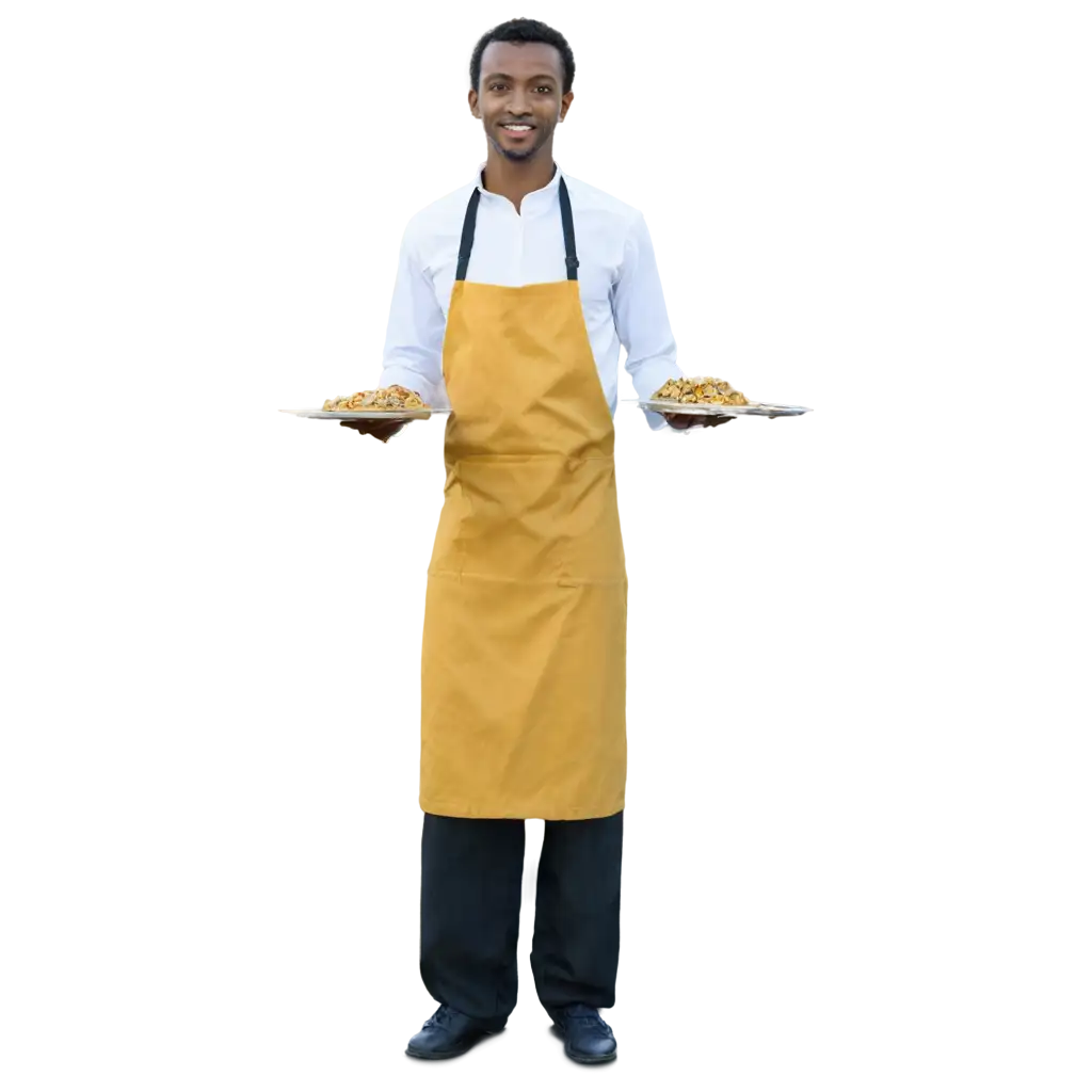 Ethiopian-Waiter-PNG-Image-Hyperrealistic-Art-for-Cultural-Representation