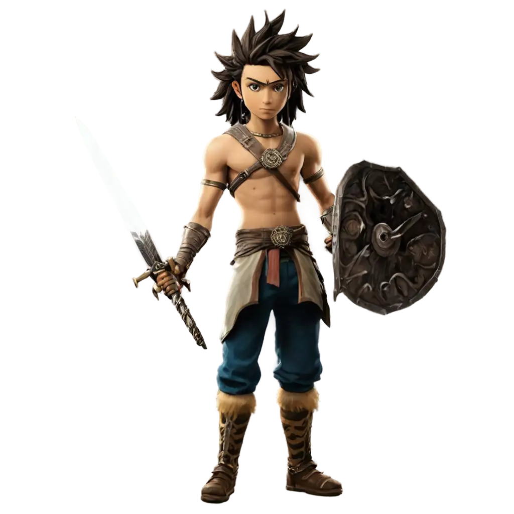 Warrior-Avatar-PNG-with-Large-Video-Game-Sword-in-Anime-Style-Transparent-Background