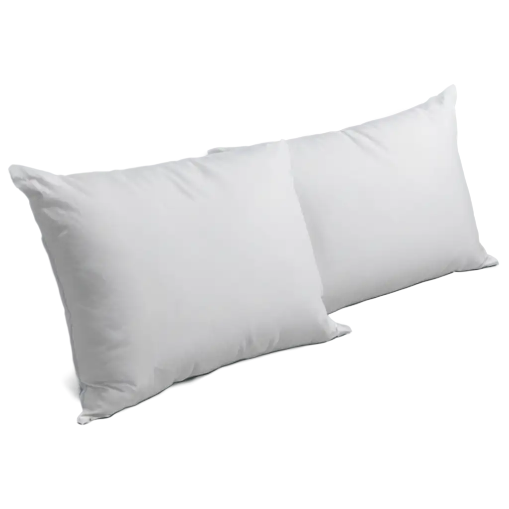 White-Color-Pillows-PNG-A-Clean-and-Elegant-Design-for-Home-Decor-and-More