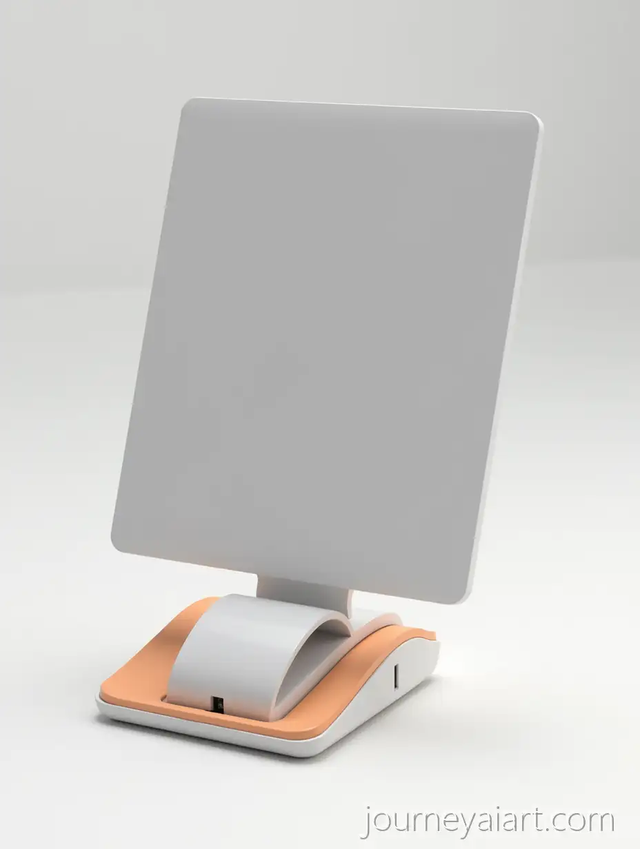 Futuristic-7Inch-Tablet-StandTablet-stand-design-Design-with-Orange-Accents